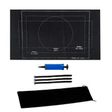 Maxbell Puzzle Roll Up Mat Felt Jigsaw Puzzle Storage Pad Blanket Black 1500Pieces