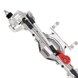 Maxbell CNC Scale Front&Rear High Lift Portal Axle for Axial SCX10 II 90046 Silver
