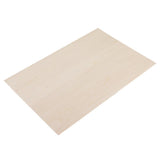 Maxbell 10 Pieces DIY Model Balsa Wood Sheet Wooden Plate Crafts Model 50x200x1.5mm