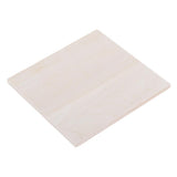 Maxbell 10 Pieces DIY Model Balsa Wood Sheet Wooden Plate Crafts Model 100x100x1.5mm