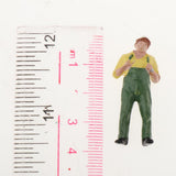 Maxbell 6pcs 1/50 Characters Little Figures People Street Road Scenery Colorful -B