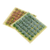 Maxbell Flower Cluster Toy Simulation Grass Train Sand Table Layout Making Style3