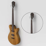 Maxbell Wall Mounted Guitar Hanger Stand for Hanging Guitar Save Space Clear