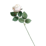 Elegant Artificial Flowers Rosaceae Rose Bouquet Decoration Champagne