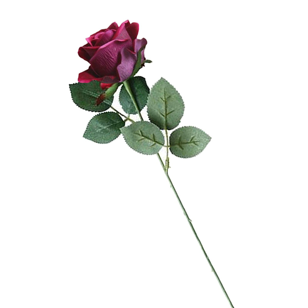 Elegant Artificial Flowers Rosaceae Rose Bouquet Decoration Rose Red