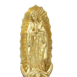 Virgin Mary Statue Religious Home Decor Sculpture Catholic Figure Golden