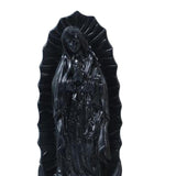 Virgin Mary Statue Religious Home Decor Sculpture Catholic Figure Black