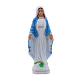 Catholic Plastic Virgin Mary Statue Figure Handmade Figurine 35x13cm B