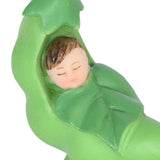 Mini Baby Statues Doll Home Decoration Ornaments Collectible Pea Baby