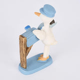 Mini Baby Statues Doll Home Decoration Ornaments Collectible Swan Baby Boy