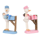 Mini Baby Statues Doll Home Decoration Ornaments Collectible Swan Baby Girl