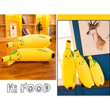 Banana Pillow Fruits Pillow Super Soft Hugging Pillow Gifts for Kids 50cm