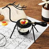 Maxbell Deer Shape Sealing Wax Warmer Wax Beads Tea Candle Melting Furnace Pot Craft