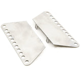 Maxbell 2 Pcs Metal Pedal Spare Parts for MN Model 1:12 D90 D91 RC Car Accessories