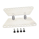 Maxbell 2 Pcs Metal Pedal Spare Parts for MN Model 1:12 D90 D91 RC Car Accessories