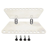 Maxbell 2 Pcs Metal Pedal Spare Parts for MN Model 1:12 D90 D91 RC Car Accessories