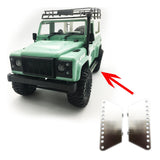 Maxbell 2 Pcs Metal Pedal Spare Parts for MN Model 1:12 D90 D91 RC Car Accessories