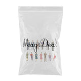 Maxbell 13pcs Model Trains 1:50 Painted Figures O SCALE People Standing Seated