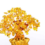 Crystal Money Tree Wealth and Good Luck Feng Shui Money Tree Gift