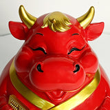 Cow Piggy Bank Custom Money Box Pot Savings Fund Coin Container Medium