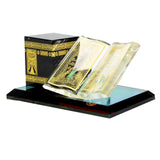 Muslim Crystal Miniature Model Islamic Home Table for Holiday Bedroom Decor