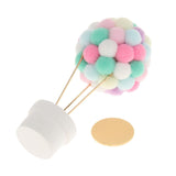 Nodding Balloon Shape Car Interior Console Decoration Gift for Women Girls B