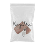 Maxbell Cattlehide Pocket Cigar Holder Storage Carrying Case Humidor W/ Cigar Cutter