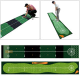 Maxbell Golf Putting Green Mat Indoor Outdoor Golf Practice Training Aid Equipment A