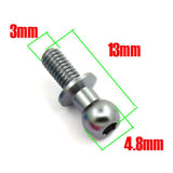 Maxbell RC Car Ball Head Screws for Sakura D5 Sport Car Hobby Model Replacement pink