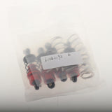 Maxbell 4x Metal Shock Absorber for TT01 TT02 1:10 RC On-Road Drift Car Red