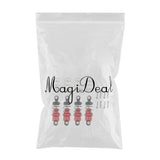 Maxbell 4x Metal Shock Absorber for TT01 TT02 1:10 RC On-Road Drift Car Red