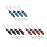 Maxbell 4x Metal Shock Absorber for TT01 TT02 1:10 RC On-Road Drift Car Red