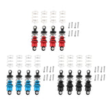 Maxbell 4x Metal Shock Absorber for TT01 TT02 1:10 RC On-Road Drift Car Red