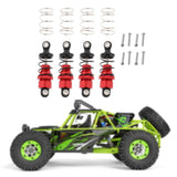 Maxbell 4x Metal Shock Absorber for TT01 TT02 1:10 RC On-Road Drift Car Red