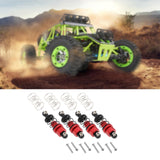 Maxbell 4x Metal Shock Absorber for TT01 TT02 1:10 RC On-Road Drift Car Red