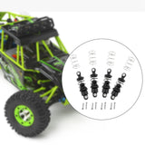 Maxbell 4x Metal Shock Absorber for TT01 TT02 1:10 RC On-Road Drift Car Black