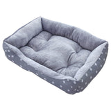 Maxbell Dog Bed Pet Bed Warm Comfortable Bed Nest House for Cat Dog  Grey Star M