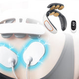 Portable Cordless Neck Massager Heated Smart Deep Kneading Neck Relaxation