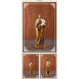 Maxbell 8 Inch St. Joseph and Child Jesus Statues Figurines Home Tabletop Decor