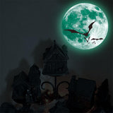 Luminous Wall Sticker Glowing Halloween Decoration Decals Home Decor Party bloodsucking bat