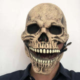 Halloween Skull Skeleton Full Overhead Latex Rubber Mask Fancy Dress Costume