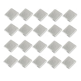 Maxbell 20PCS Transparent Plastic Coin Holder Coin Collecting Box 17 22 27 32 37mm