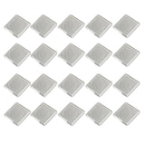 Maxbell 20PCS Transparent Plastic Coin Holder Coin Collecting Box 17 22 27 32 37mm
