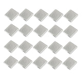 Maxbell 20PCS Transparent Plastic Coin Holder Coin Collecting Box 18 23 28 33 38mm