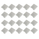 Maxbell 20PCS Transparent Plastic Coin Holder Coin Collecting Box 18 23 28 33 38mm