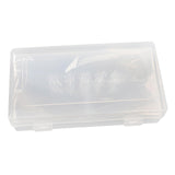 Maxbell 100Pcs Clear Paper Money Holder with Storage Case Paper Souvenirs Storage