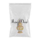 Maxbell Eight Auspicious Bottle Religion Tibetan Buddhist Supplies Home Office silver