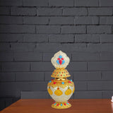 Maxbell Eight Auspicious Bottle Religion Tibetan Buddhist Supplies Home Office silver