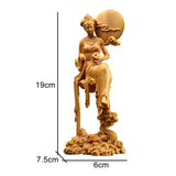 Maxbell Chang's Statues Hand Carving Godness Figurine for Shelf Home Decoration