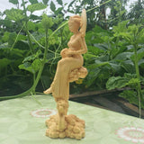 Maxbell Chang's Statues Hand Carving Godness Figurine for Shelf Home Decoration